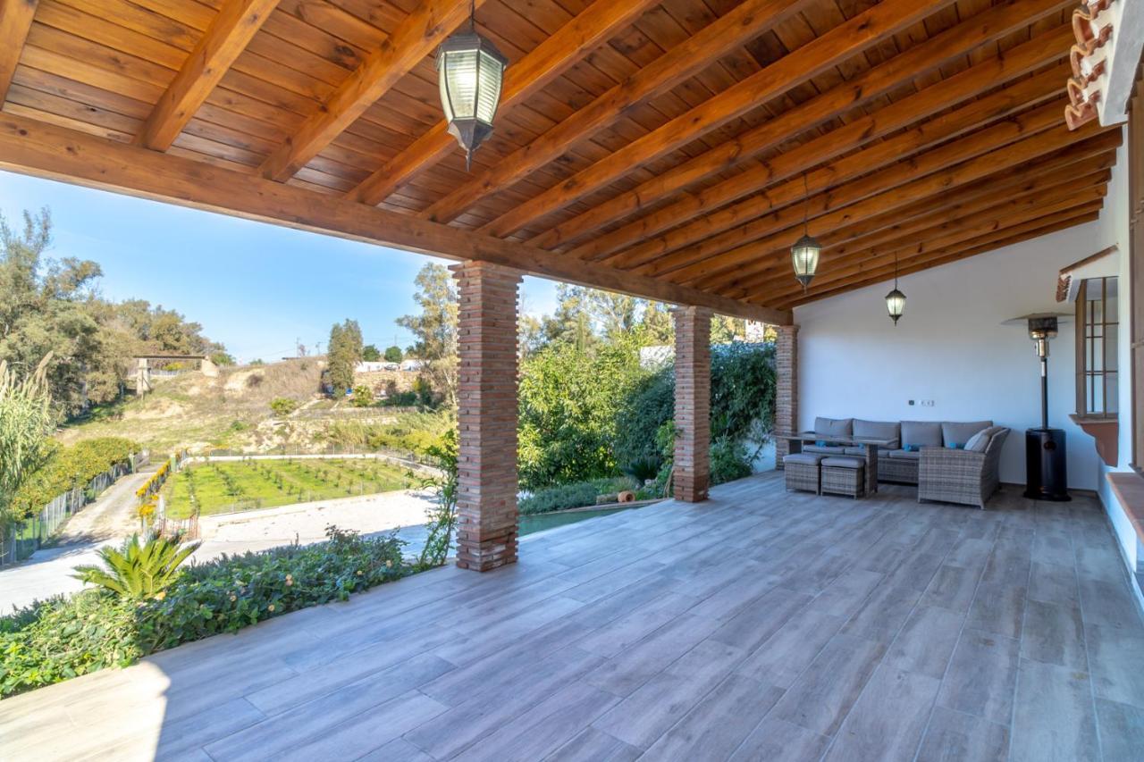 Casa Rural De Diseno Con Piscina Y Barbacoa Málaga Exterior foto